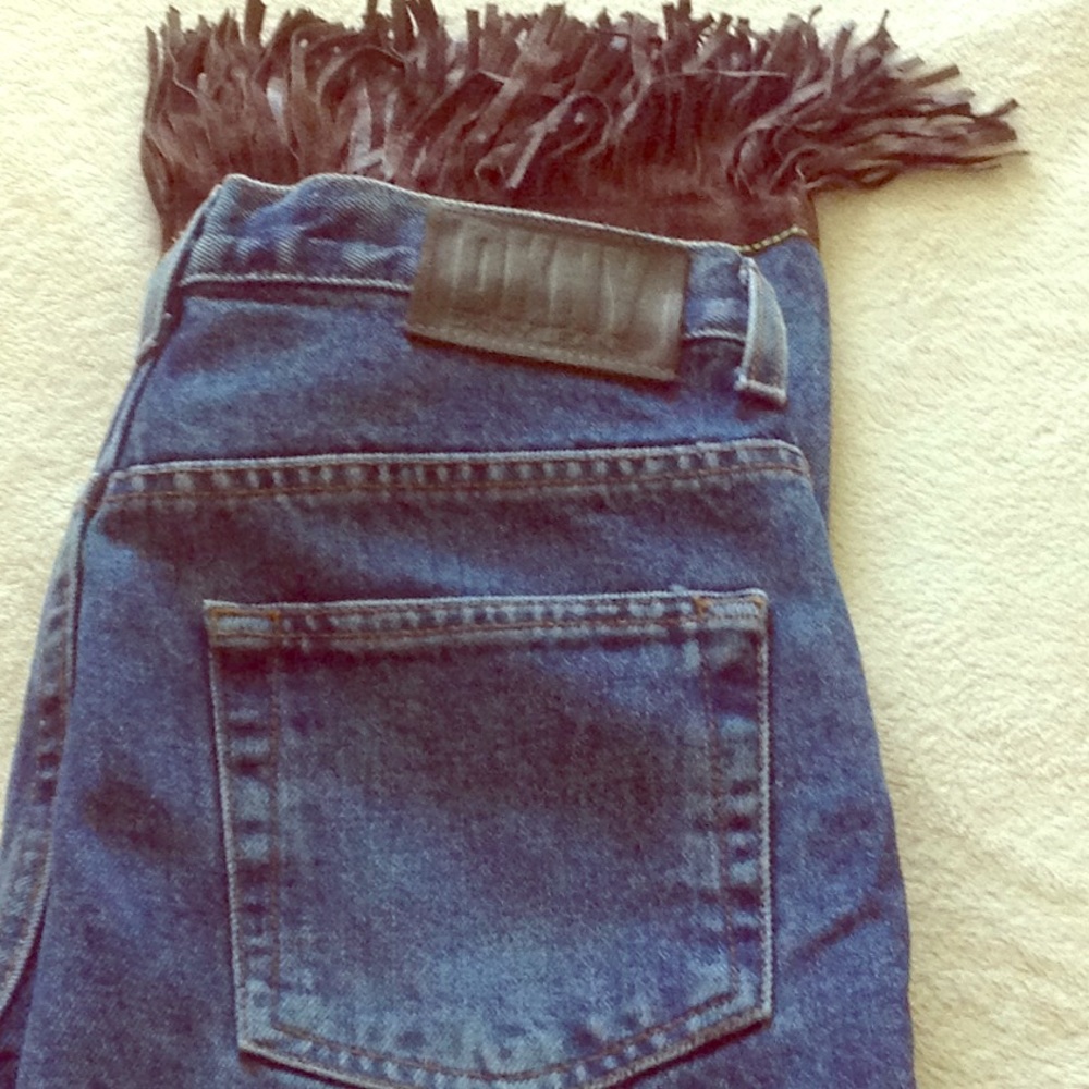 🛍 Rare DKNY Fringe Jeans - You will love these :)
